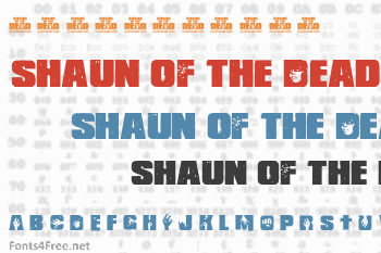 Shaun of the Dead Font