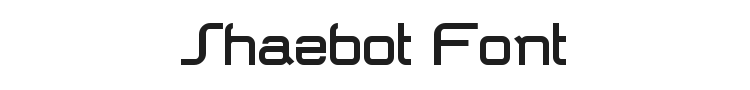 Shazbot Font Preview