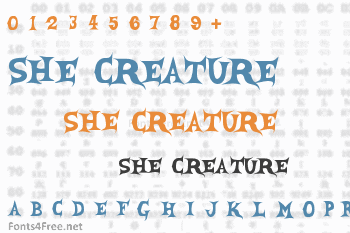 She Creature Font