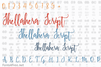 Shellahera Script Font