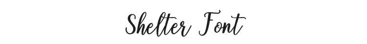 Shelter Font