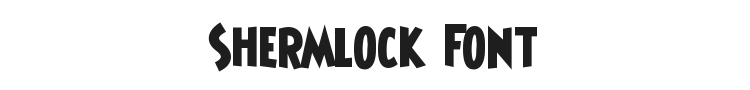 Shermlock Font Preview