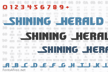 Shining Herald Font