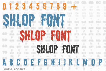 Shlop Font