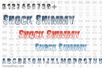 Shock Shimmy Font