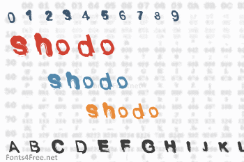 Shodo Font