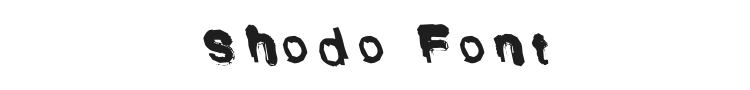 Shodo Font