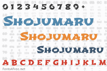 Shojumaru Font