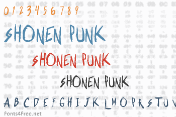 Shonen Punk Font