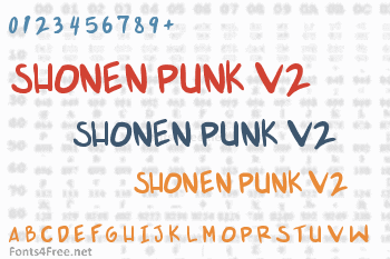 Shonen Punk v2 Font