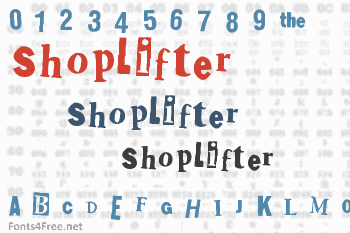 Shoplifter Font