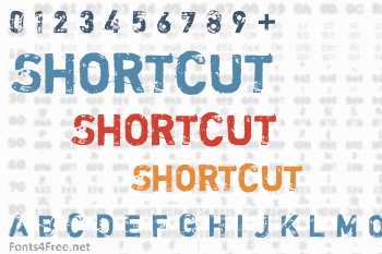 Shortcut Font