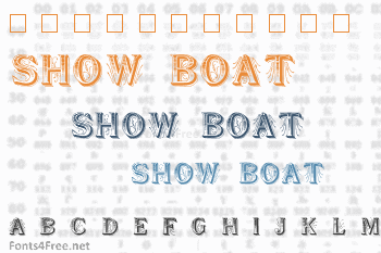 Show Boat Font