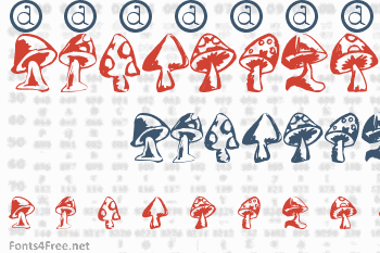 Shrooms Font