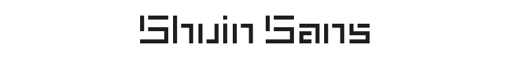 Shuin Sans Font Preview