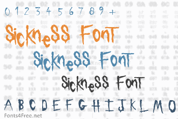 Sickness Font