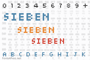 Sieben Font