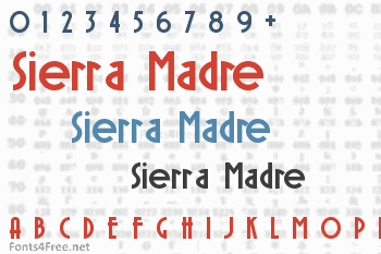 Sierra Madre Font