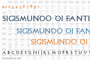 Sigismundo Di Fanti Font