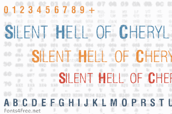 Silent Hell of Cheryl Font