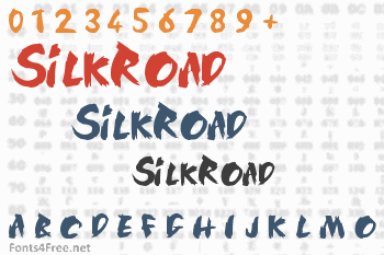 SilkRoad Font