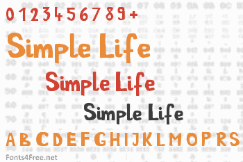 Simple Life Font