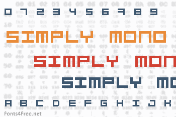 Simply Mono Font