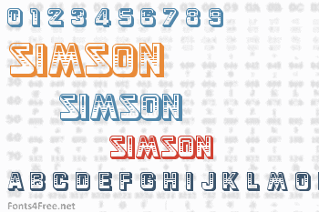 Simson Font