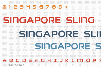 Singapore Sling Font