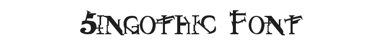 Singothic Font Preview