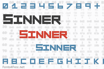 Sinner Font