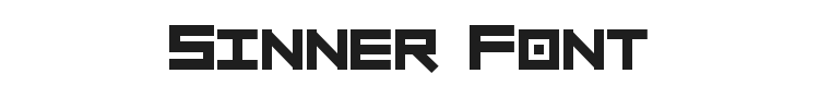 Sinner Font