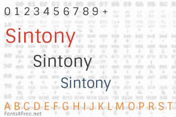 Sintony Font