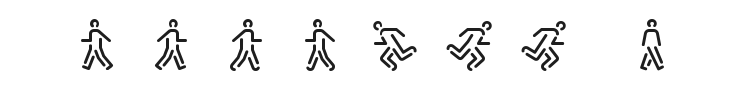 Siruca Pictograms Font Preview