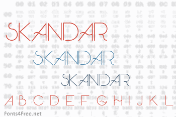 Skandar Font