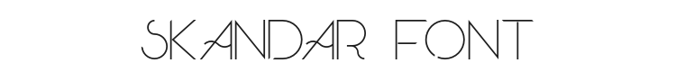 Skandar Font