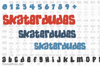 SkaterDudes Font