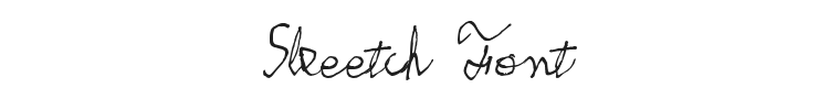 Skeetch Font