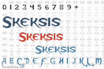 Skeksis Font