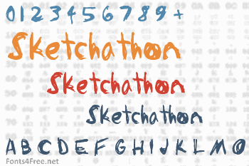 Sketchathon Font