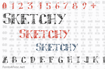 Sketchy Font