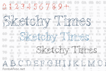 Sketchy Times Font