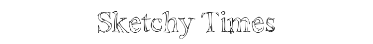 Sketchy Times Font