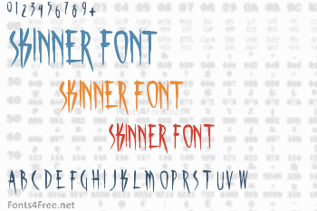 Skinner Font