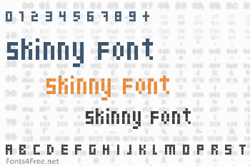 Skinny Font