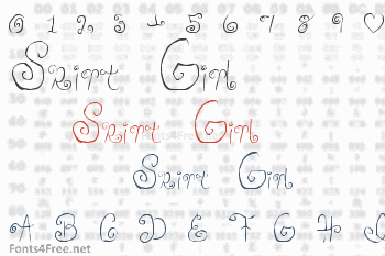 Skirt Girl Font