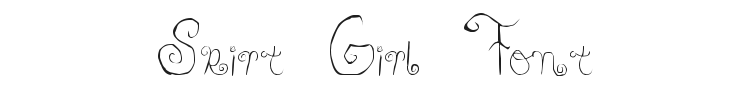 Skirt Girl Font