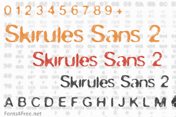 Skirules Sans 2 Font