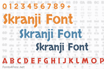 Skranji Font