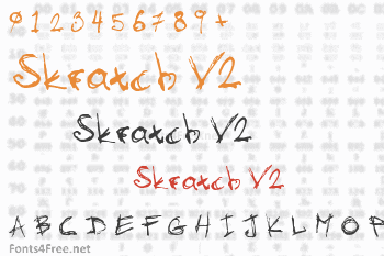 Skratch V2 Font